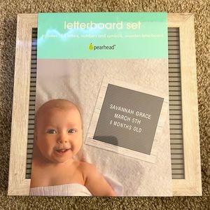Pearhead Letterboard Set